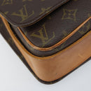 LOUIS VUITTON Monogram Cartouchiere GM Shoulder Bag M51252 LV Auth YKZ547A-11