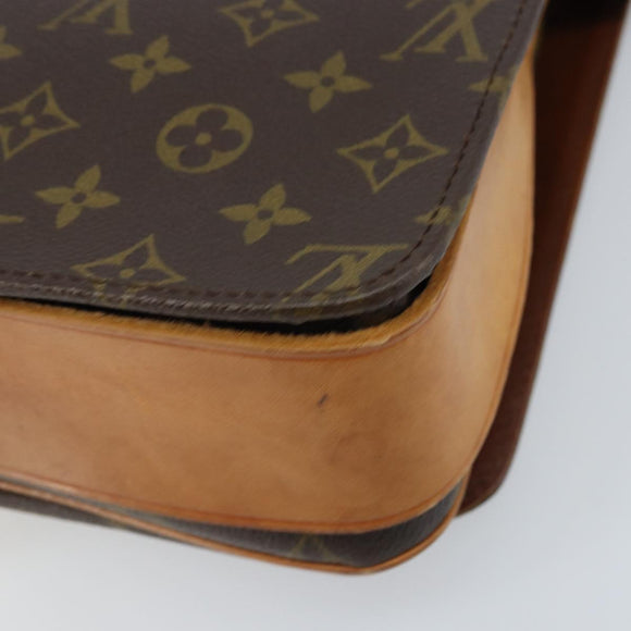 LOUIS VUITTON Monogram Cartouchiere GM Shoulder Bag M51252 LV Auth YKZ547A