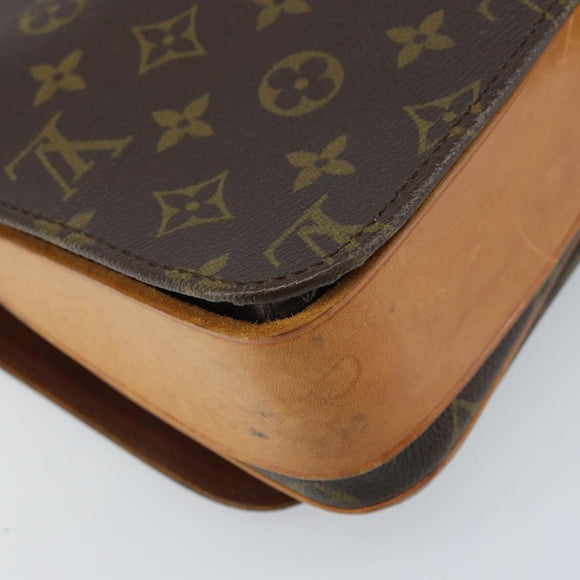 LOUIS VUITTON Monogram Cartouchiere GM Shoulder Bag M51252 LV Auth YKZ547A