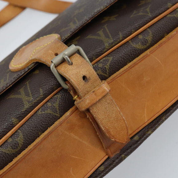 LOUIS VUITTON Monogram Cartouchiere GM Shoulder Bag M51252 LV Auth YKZ547A