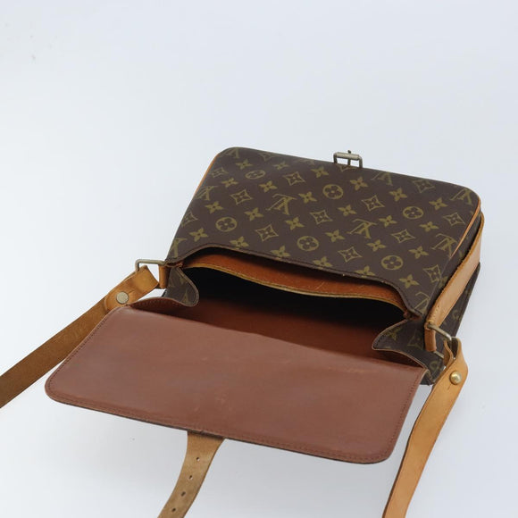 LOUIS VUITTON Monogram Cartouchiere GM Shoulder Bag M51252 LV Auth YKZ547A