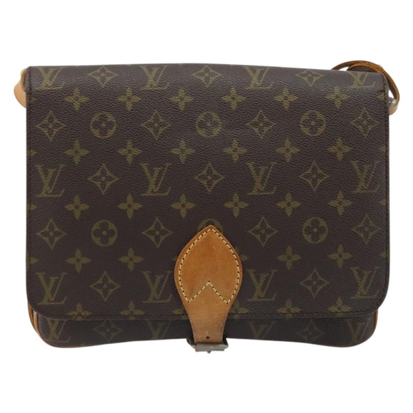 LOUIS VUITTON Monogram Cartouchiere GM Shoulder Bag M51252 LV Auth YKZ547A