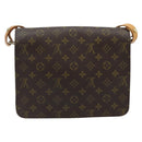 LOUIS VUITTON Monogram Cartouchiere GM Shoulder Bag M51252 LV Auth YKZ547A-3