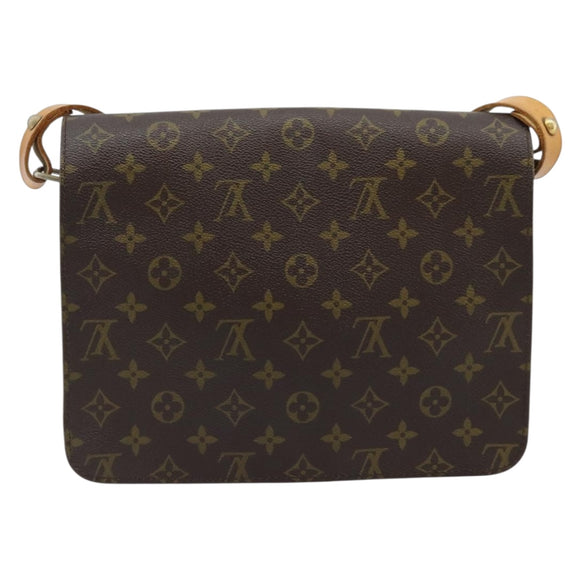 LOUIS VUITTON Monogram Cartouchiere GM Shoulder Bag M51252 LV Auth YKZ547A
