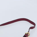Salvatore Ferragamo Hand Bag Leather 2way Purple Gold Auth YKZ553-15
