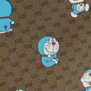 GUCCI GUCCI × Doraemon Micro GG Supreme Bag PVC 2way Beige 653952 Auth YKZ557SAM-21