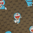 GUCCI GUCCI × Doraemon Micro GG Supreme Bag PVC 2way Beige 653952 Auth YKZ557SAM-22