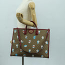 GUCCI GUCCI × Doraemon Micro GG Supreme Bag PVC 2way Beige 653952 Auth YKZ557SAM-29