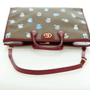 GUCCI GUCCI × Doraemon Micro GG Supreme Bag PVC 2way Beige 653952 Auth YKZ557SAM-6