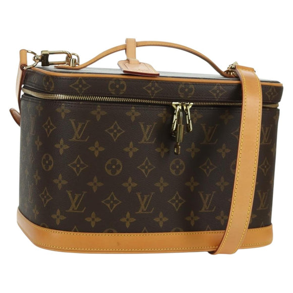 LOUIS VUITTON Monogram Nice Hand Bag M47280 LV Auth YKZ559V