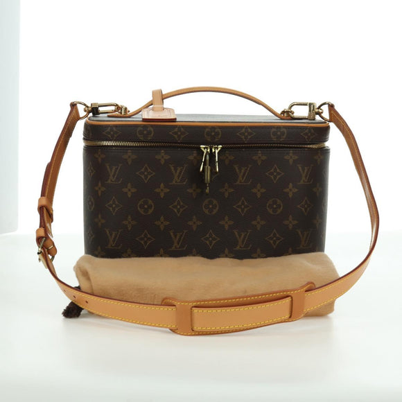 LOUIS VUITTON Monogram Nice Hand Bag M47280 LV Auth YKZ559V