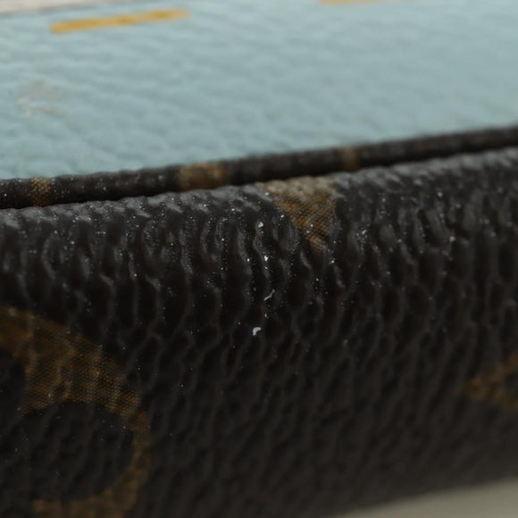 LOUIS VUITTON Monogram Vivienne Mini Pochette Accessoires M81633 Auth YKZ562SAM