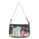 LOUIS VUITTON Monogram Vivienne Mini Pochette Accessoires M81633 Auth YKZ562SAM-13