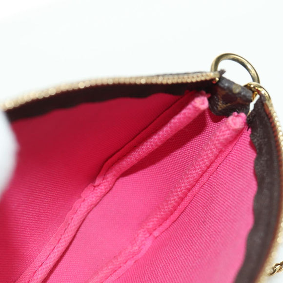 LOUIS VUITTON Monogram Vivienne Mini Pochette Accessoires M81633 Auth YKZ562SAM