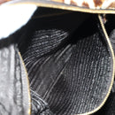 PRADA Hand Bag Unborn Calf Skin 2way Brown Auth YKZ564SAV-29