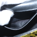 SAINT LAURENT Cassandra Chain Bag Harako leather Yellow Silver Auth YKZ569A-22