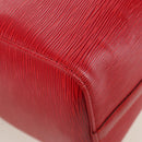 LOUIS VUITTON Epi Speedy 35 Hand Bag Castilian Red M42997 LV Auth YKZ570V-14