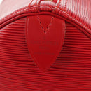 LOUIS VUITTON Epi Speedy 35 Hand Bag Castilian Red M42997 LV Auth YKZ570V-18