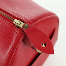 LOUIS VUITTON Epi Speedy 35 Hand Bag Castilian Red M42997 LV Auth YKZ570V-19