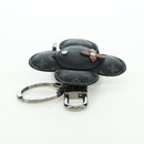 LOUIS VUITTON Monogram Eclipse Porte Cles de Vivienne MP1998 LV Auth YKZ575SAM-16