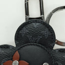 LOUIS VUITTON Monogram Eclipse Porte Cles de Vivienne MP1998 LV Auth YKZ575SAM-5