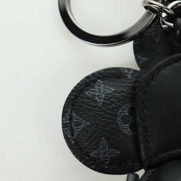 LOUIS VUITTON Monogram Eclipse Porte Cles de Vivienne MP1998 LV Auth YKZ575SAM