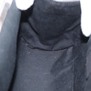 CELINE C Macadam Canvas Shoulder Bag Gray Silver Auth YKZ580-20