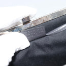 CELINE C Macadam Canvas Shoulder Bag Gray Silver Auth YKZ580-20