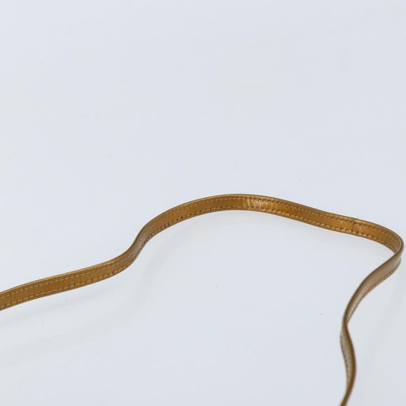 GUCCI Bamboo Bag Patent leather 2way Gold Tone 005 2046 0322 Auth YKZ590