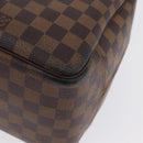 LOUIS VUITTON Damier Ebene Deauville Hand Bag SPO N47272 LV Auth YKZ591-17