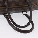 LOUIS VUITTON Damier Ebene Deauville Hand Bag SPO N47272 LV Auth YKZ591-7