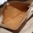 GUCCI GG Supreme Web Sherry Line Bag PVC Beige Gold 40 02 081 Auth YKZ594-24