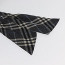 BURBERRY Nova Check One Piece Blue Label Canvas Gray Auth YKZ605A-12
