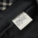 BURBERRY Nova Check One Piece Blue Label Canvas Gray Auth YKZ605A-14