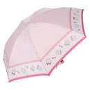 CELINE Macadam Canvas Folding Umbrella Nylon Pink Auth YKZ608A-1