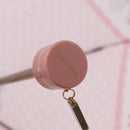 CELINE Macadam Canvas Folding Umbrella Nylon Pink Auth YKZ608A-11