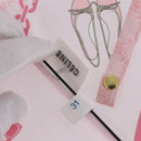 CELINE Macadam Canvas Folding Umbrella Nylon Pink Auth YKZ608A-12