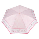 CELINE Macadam Canvas Folding Umbrella Nylon Pink Auth YKZ608A-2