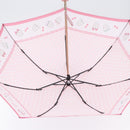 CELINE Macadam Canvas Folding Umbrella Nylon Pink Auth YKZ608A-7