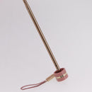 CELINE Macadam Canvas Folding Umbrella Nylon Pink Auth YKZ608A-9