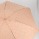 CELINE Macadam Canvas Folding Umbrella Nylon Orange Auth YKZ609A-4