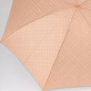CELINE Macadam Canvas Folding Umbrella Nylon Orange Auth YKZ609A-5