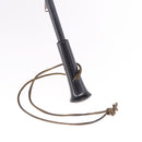 FENDI Zucca Canvas Umbrella Nylon Black Brown Auth YKZ610A-12