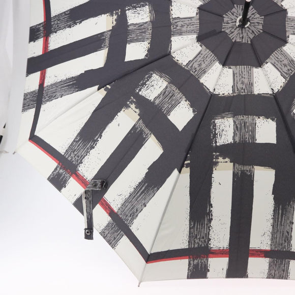 BURBERRY Nova Check Umbrella Nylon Gray Auth YKZ611A