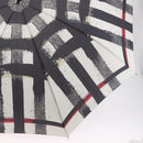 BURBERRY Nova Check Umbrella Nylon Gray Auth YKZ611A-6