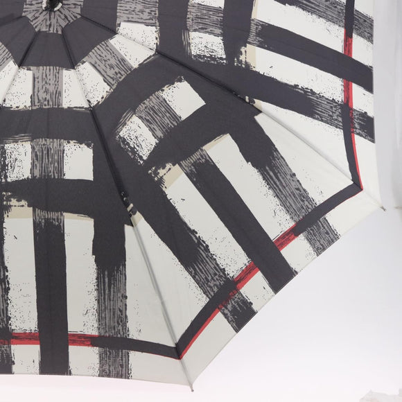 BURBERRY Nova Check Umbrella Nylon Gray Auth YKZ611A