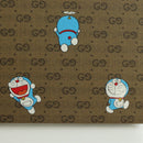 GUCCI GG Supreme Doraemon collaboration Sticky PVC Beige Auth YKZ612M-8
