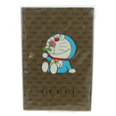 GUCCI GG Supreme Notebook Doraemon Collaboration PVC Beige Auth YKZ613M-1