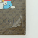 GUCCI GG Supreme Notebook Doraemon Collaboration PVC Beige Auth YKZ613M-6