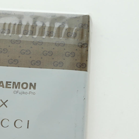 GUCCI GG Supreme Notebook Doraemon Collaboration PVC Beige Auth YKZ613M